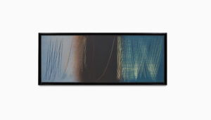 Hans Hartung, T1962-K30, 1962, Vinylique, pastel et grattage sur toile, 57x150 cm, Galerie A&R Fleury